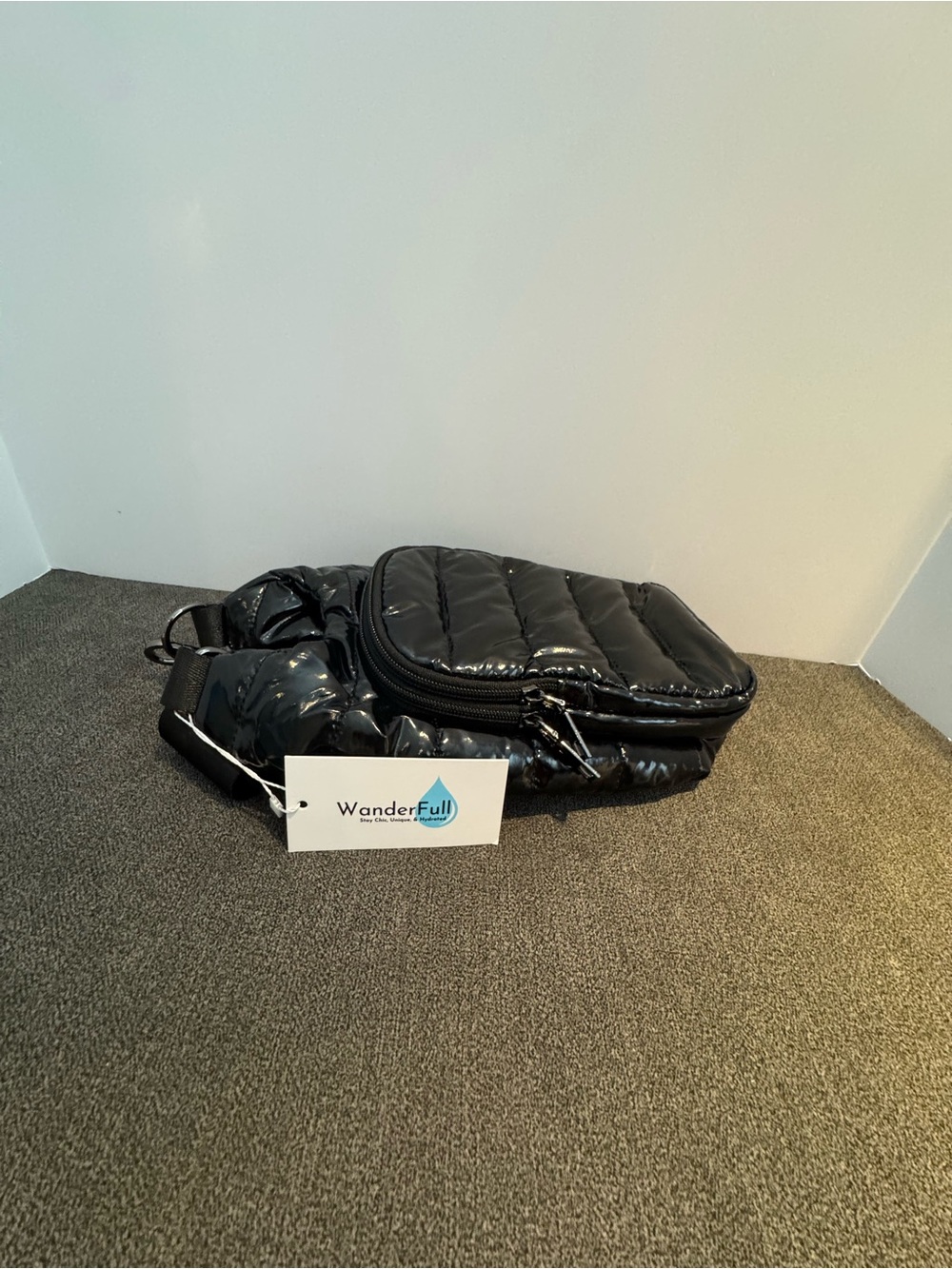 WanderFull Crossbody Hydrobag Black New with Tags